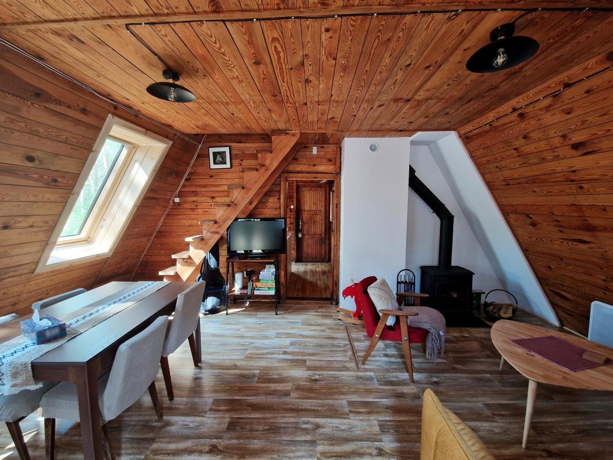 Lesna Chatka Wola Polska Exteriör bild