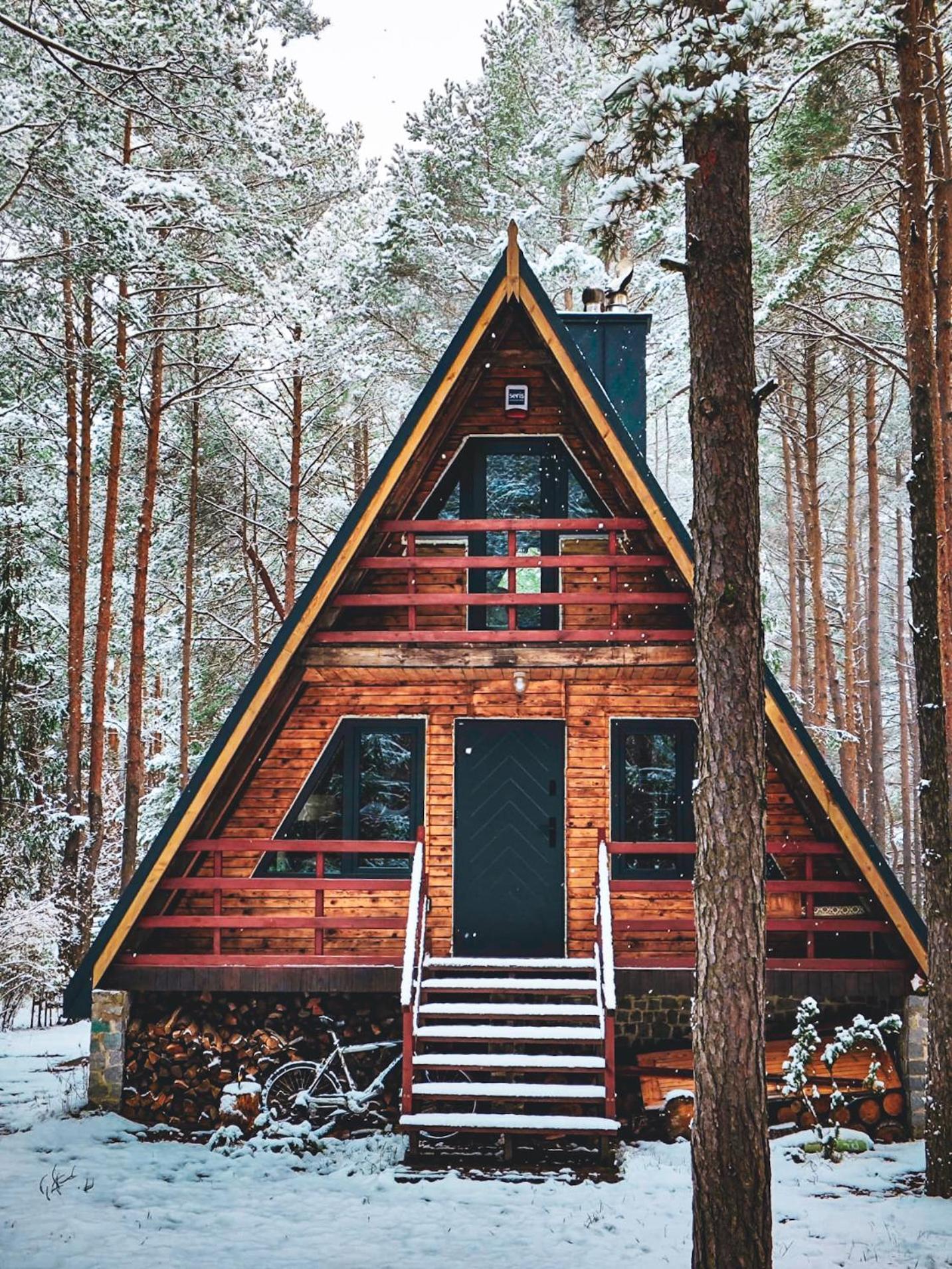 Lesna Chatka Wola Polska Exteriör bild